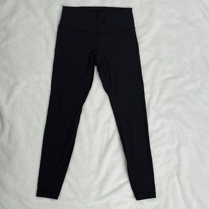 Lulu Lemon Leggings, Size 10, Black